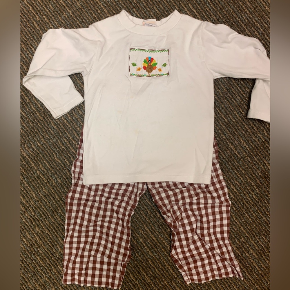 Thanksgiving Smocked Set